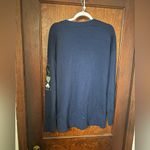 Equipment  Navy Blue Marino Wool Cashmere Grandpa Cardigan Size L Photo 2