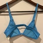 Aerie NWT Triangle Baby Blue Bikini Top - Size XXS Photo 2