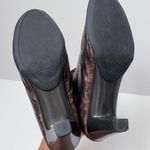 Helle Comfort Brown Booties Metallic Zipper Accent Size 6.5 Photo 7