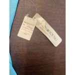 NWT Sharon Young Blue Off Shoulder Beaded Sweater Med Silk Blend Elegant Top Photo 7