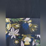 ALC Frank A.L.C “Hayley” tiered floral/black midi dress Women Sz 6 Tiered Silk Midi Dress Photo 8