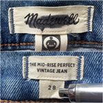 Madewell Jeans Women’s The Mid-Rise Perfect Vintage Jean Berdelle Wash 28 Photo 9