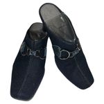 Aerosoles Aerosols cute new dark denim blue slip on mules Photo 2