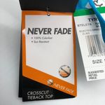 Tyr. Workout Bikini Electro Crosscut Tieback Top Strappy Blue Pink M (8) Photo 5