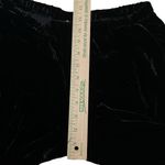 Joie ‎ Dyre Velvet Jogger Pant Ankle Crop Silk Blend Pull On Lounge Black XXS Photo 8