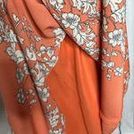 Nanette Lepore 🌻 Floral Orange Dress Size 10 Photo 10
