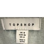 Topshop Light Blue Sleeveless Denim Maxi Dress Size 4 NWTS Photo 5