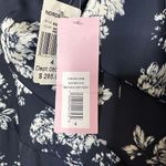 Sachin + Babi NWT Floral Chelsea One-Shoulder Gown Dress Navy & Ivory Peony SZ 4 Photo 6