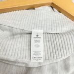 Lululemon Forward Flow Poncho Light Gray Cotton/Silk Blend One Size Size undefined Photo 4
