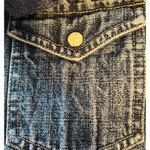 Arizona Jeans Arizona Jean‎ Co Vintage 1990's Women's Demin Jacket Pearl Snaps Pockets Size M Photo 5