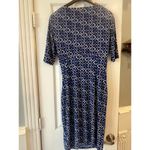 Ralph Lauren Career Dress Women 8 Blue Easter Spring Wedding Church Flattering Photo 2