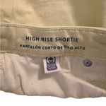 Universal Threads Women's Size 6/ 28R High-Rise Cut Off Shorts Lemon Yellow Universal Thread Photo 5