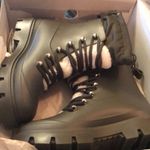 Marc Fisher NWT Freely Waterproof Lace-Up Lug Sole Boot Dark Green NEW in box 7 Photo 6