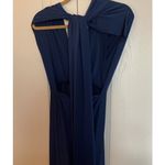 LULU'S Womens Sz‎ Small Navy Blue Always Stunning Convertible Maxi Dress Photo 7