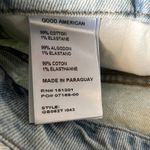 Good American  Good Boy Distressed High-Waist Stretch Straight Jeans size 22 NEW Photo 11