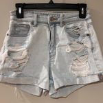 American Eagle High Rise Jean Shorts Size 2 Photo 0