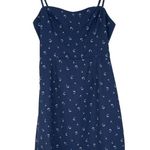 French Connection  Spaghetti Strap Cottage Core Open Back Sweetheart Mini Dress 8 Photo 12