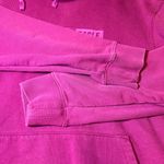 American Eagle Hoodie Womens Large Pink Pullover‎ Logo Drawstring Sporty Preppy Photo 8