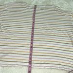 Madewell women’s medium Raw-Edged Hangout Tee in Branham Stripe Photo 5