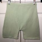 Brandy Melville John Galt Light Green Bike Shorts OS Photo 2