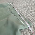 Jason Wu  Green Wide Leg Pull-on Track Pants Side Stripe Split Hem Size S Photo 4