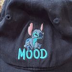 Disney  Black Cap with Embroidered stitch Character Photo 1