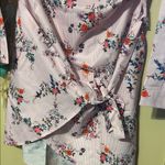 Hayden  Blush Floral Wrap Dress Photo 2