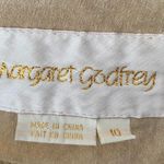 Margaret Godfrey Suede Leather Blazer Jacket Size 10 Photo 1
