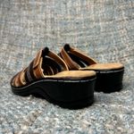 Pierre Dumas Tasha Pewter Low Heel Slip On Sandals Photo 1