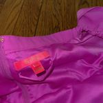 Lilly Pulitzer  Jood off the shoulder Jumpsuit fuchsia pink Barbie vacation 12 Photo 4