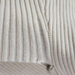 Lilly's Kloset Cream Ribbed Knit Bodycon Midi Dress NWT Size Medium Photo 5