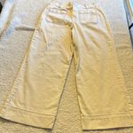 Bagatelle Cream Flare Wide Leg Crop Jeans Photo 0