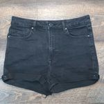 Forever 21 Black Jean Shorts Women’s Size 29 Photo 6