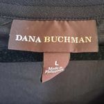 Dana Buchman  Black and White‎ Geometric Shaped Blouse Size L Photo 2