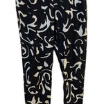 BITTE KAI RAND Abstract Black Size XS Fold Over Waist Stretch Leggings Women Photo 0