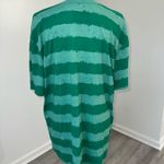 Red Camel VTG Green Striped V-Neck T-Shirt Men’s XXL Casual Oversized Tee Photo 1