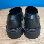 American Eagle  AE Chunky Lug Sole Platform Loafers Platform Women’s 8.5 Black Photo 2