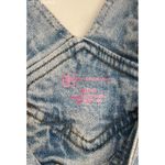 No Boundaries  Blue‎ Women's Denim Overall Pants Relaxed Size M 7/9 - Size M Photo 2
