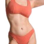 PINK - Victoria's Secret  Shimmer Wired Bikini Top High Waist Cheeky Bikini Bottom Photo 0