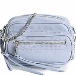 Urban Outfitters Expressions light blue crossbody bag Photo 0