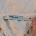 Urban Outfitters  Kimchi Blue Sleeveless‎ Beaded Crop Top Size XS Cotton/Linen Photo 6