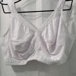 Playtex    Classic White No Wire Full coverage Wide Straps  Bra plus Size 50DD Photo 1