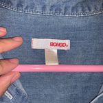 Bongo Blue and White Faded Jean Buttoned Shirt Photo 1