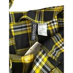 Divided H&M Yellow and Black Plaid Mini Dress XS | NWT Photo 6