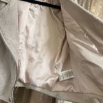 BLANK NYC White Sand Suede Leather Moto Cropped Jacket Used Medium Photo 10