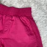 Vanilla Star Jeans Vanilla Star Pink Wide Elastic Waist Pink Denim Shorts Sz Medium Photo 2