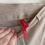 Spanx  Stretch Twill Cropped Wide Leg High Rise Pull On Pants Khaki Beige XL Photo 5