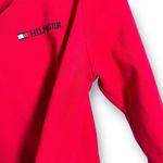 Tommy Hilfiger Cowl Neck Tunic Sweater Dress | Size S | Zipper Pockets | Logo Photo 2