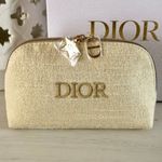 Dior Holiday 2024 limited-edition gold novelty cosmetic bag Photo 0