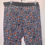 Celebrate Halloween spiderweb 3X comfy loungewear pajama pants Orange Photo 5